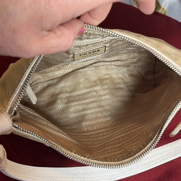 Prada Tessuda Mini purse-Cream - Picture 8 of 12